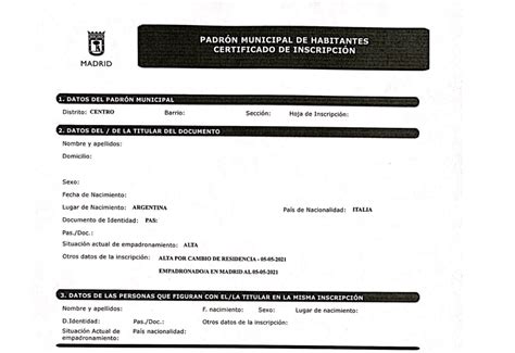 certificado de empadronamiento san miguel de abona|Padrón de Habitantes